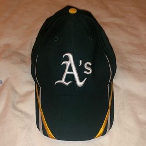 Oakland Athletics Green NewEra Velcro Baseball-hat